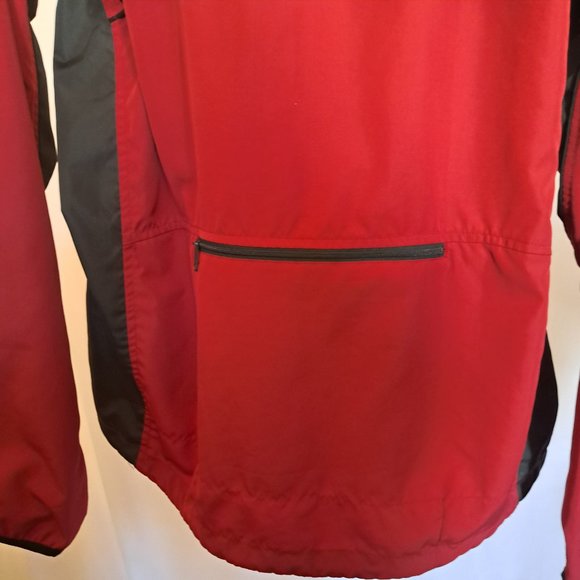PEARL iZUMi windbreaker JACKET or SLEEVELESS VEST Sz XL full YKK zip BACK VENTS - Picture 9 of 15